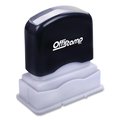 Offistamp Pre-Inked Message Stamp with Blank Date Box, RECEIVED, 1.63 in. x 0.38 in., Red Ink 034512